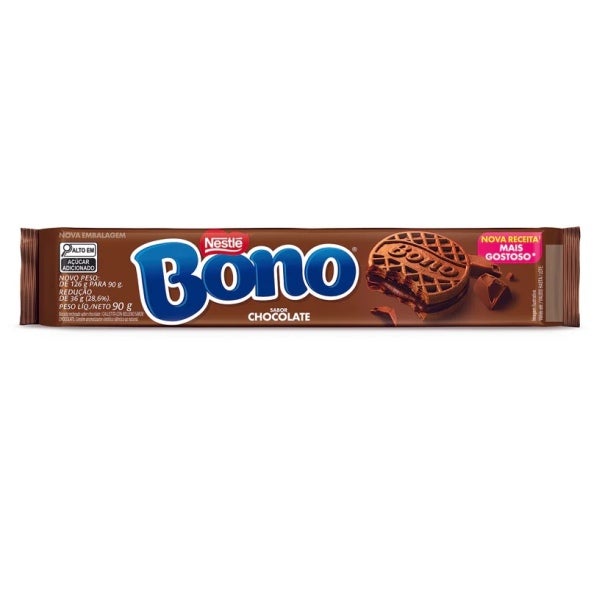 Barra de Galletitas BONO® NESTLÉ® de chocolate 90g